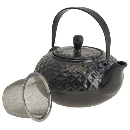 Ф19-143R Заварочный чайник с фильтром : 800мл , черный