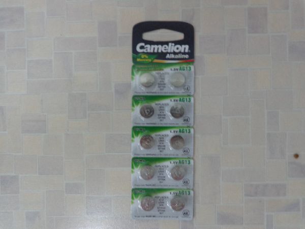 Батарейка Camelion G-13 357  10/бл (цена за шт)