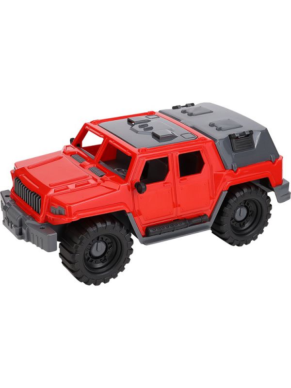 И-8931 Джип "Альфа" Городской (с тентом, красный)
