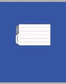 96-7975 Тетрадь ЛИНИЯ 96л. СИНЯЯ КЛАССИКА (6шт)