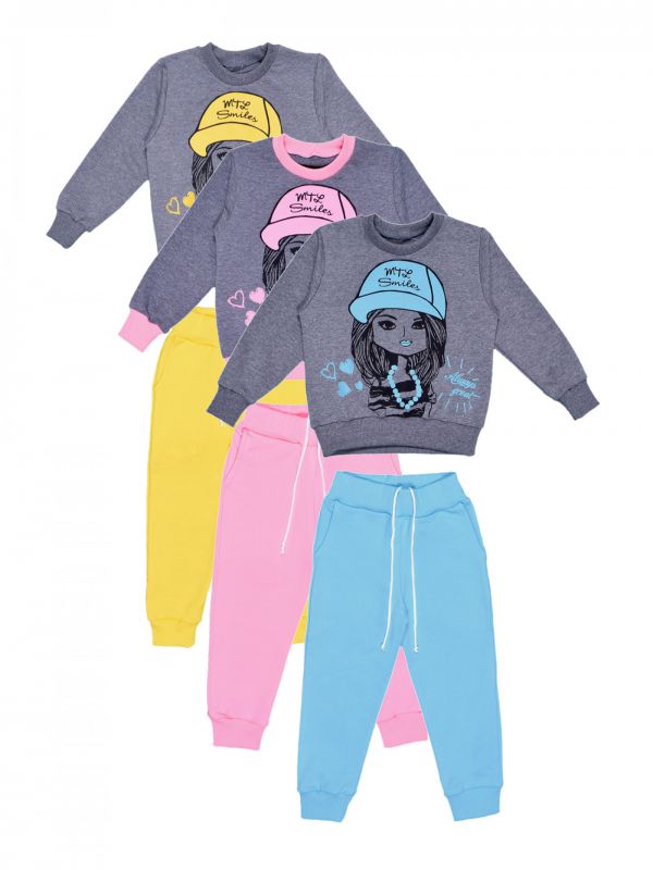 М-3078 Костюм (3,4,5,6,7 лет) рост 98-122 5шт