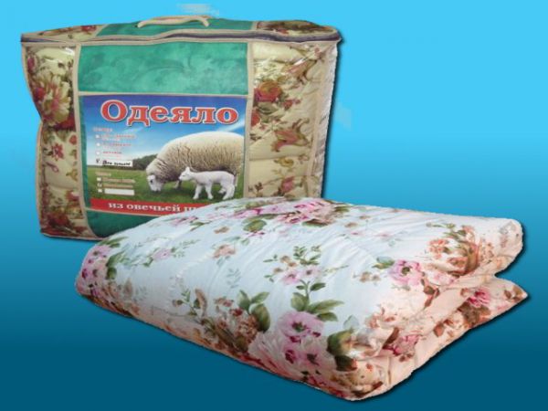 Одеяло/МАРИЯ (овечье бамбук) 400гр ЕВРО