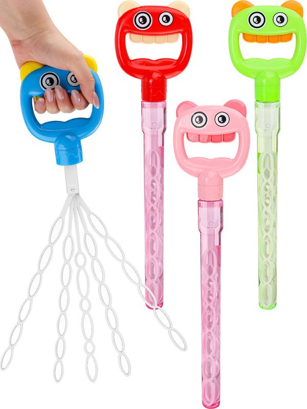 МПЗ-0034 Мыльные пузыри "Смайлики" 120 мл  цвет микс,