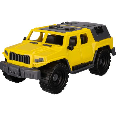 И-8935 Джип "Альфа" Городской (с тентом, желтый)