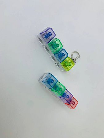 700292 Антистресс кнопки свет 4шт