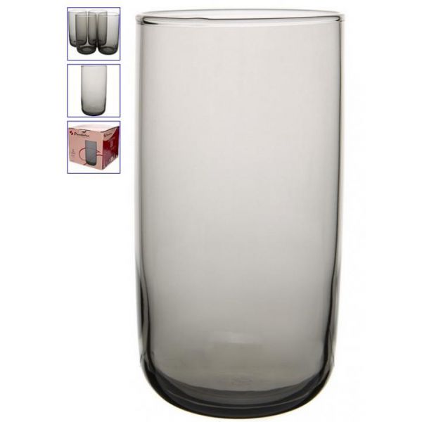 420805BGREY Набор стаканов 4шт. Грей 365мл.