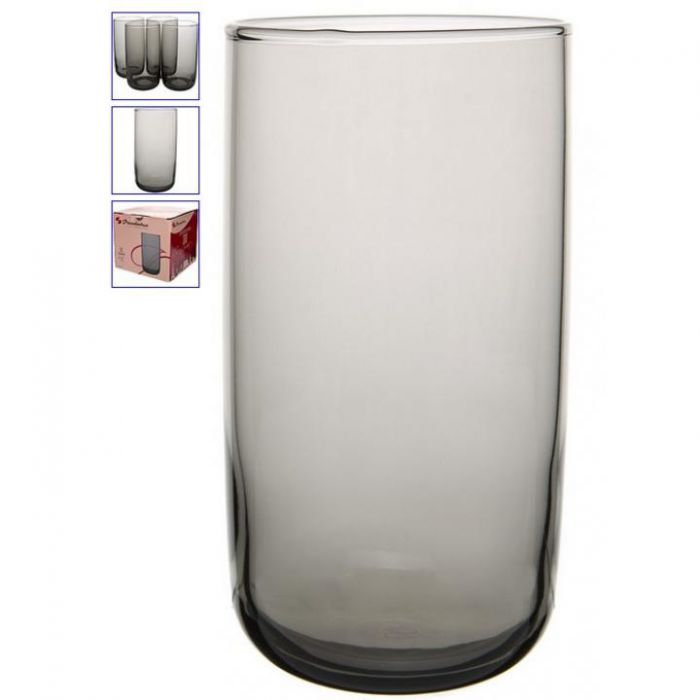 420805BGREY Набор стаканов 4шт. Грей 365мл.