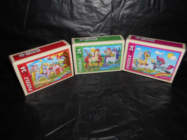 П24-5631 ПАЗЛЫ 24 элемента. ЧУДЕСНЫЕ ЕДИНОРОГИ №14