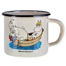 С-0102/4Жм Кружка 0,25л "Hitt"Moomin"Двое в лодке"