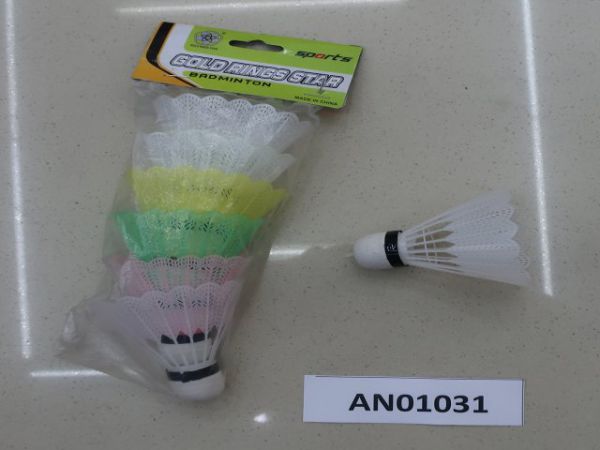 AN01031 Волан пенопластовый (6 шт в пакете)