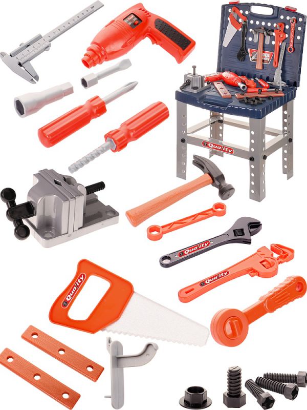 006357ZY Игровой модуль (40х33,5см) "МАСТЕР" (69 деталей+стол