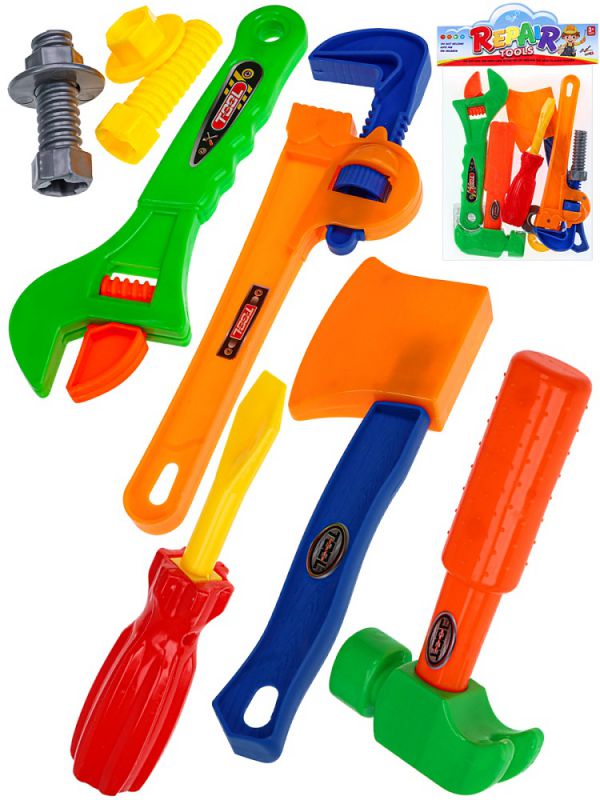 24610005Y Игровой набор "Юный плотник"(9 элементов, в пакете