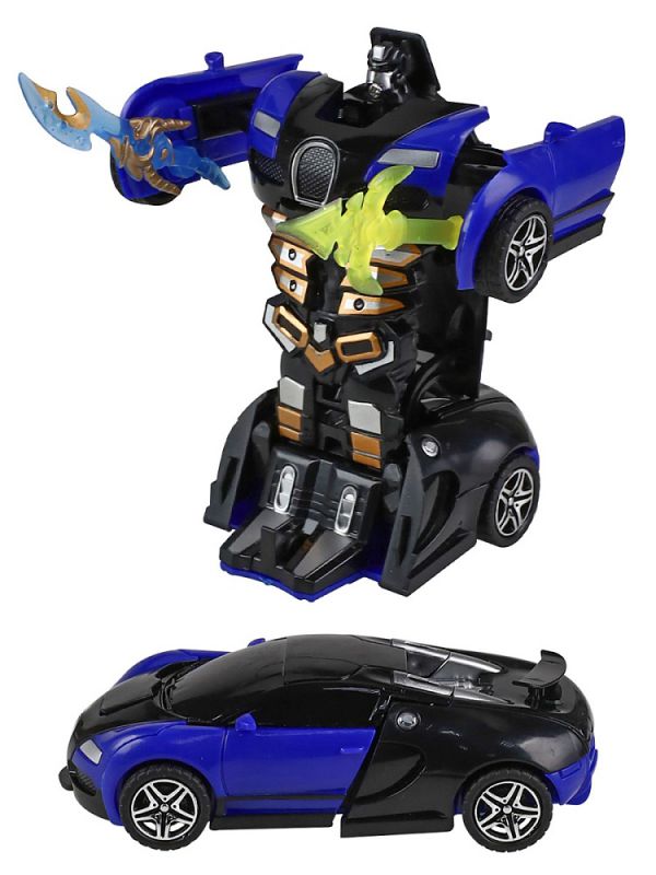 1973453 Машинка-робот спорткар(11,5см)(цвет-микс,в пакете)