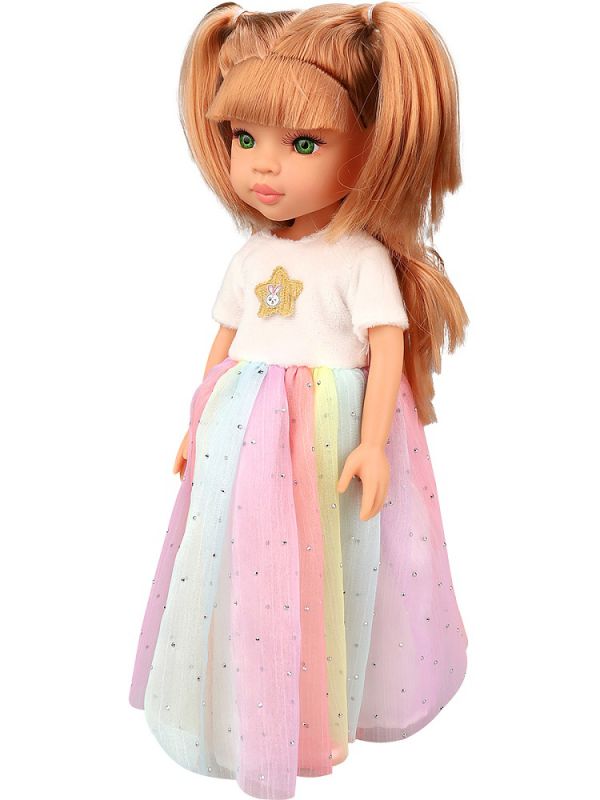 13RCLS-6 Кукла 33см (зеленые глаза, накладные ресницы) в коробке