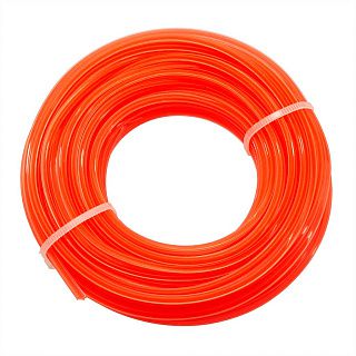 ЛТР-118 Леска для триммера 3,0мм*15м (звезда) оранжевая