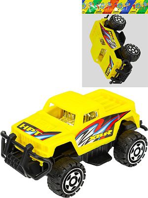 2032432 Машинка инерционная "Хаммер" 12 см, цвет микс, пластик, в пакете