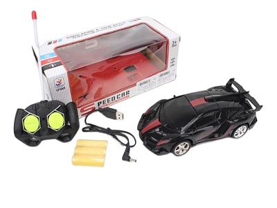 1994496 Машинка на р/у 25,5 см "Мега драйв 4" (акк.3,6V в компл.,бат.2*АА не в компл.)