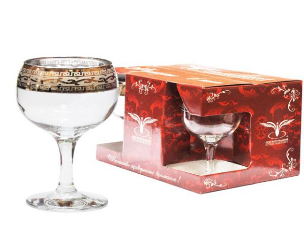 GE08-411 Набор бокалов д/вина 6шт. "Версаль" 260мл.