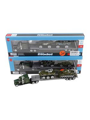 1498378 Автовоз "Армейская техника " 3 вида микс
