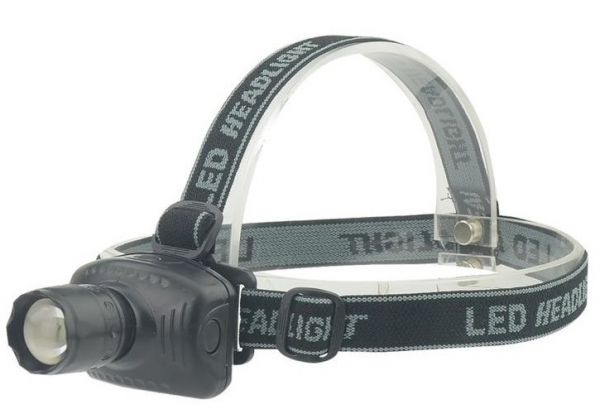 Фонарь налобн.1св.д.ZOOM (3ААА) YYC-6611