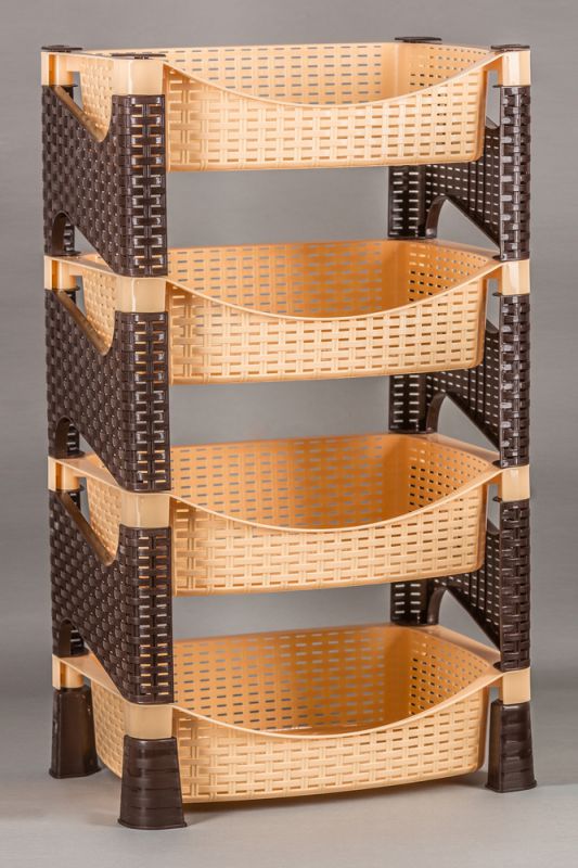 16029 Полка хозяйственная "Плетёнка"