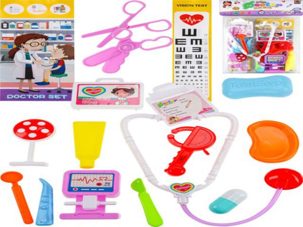 19700006Y Игровой набор "Доктор"(16 дет.,цвет микс, в пакете)