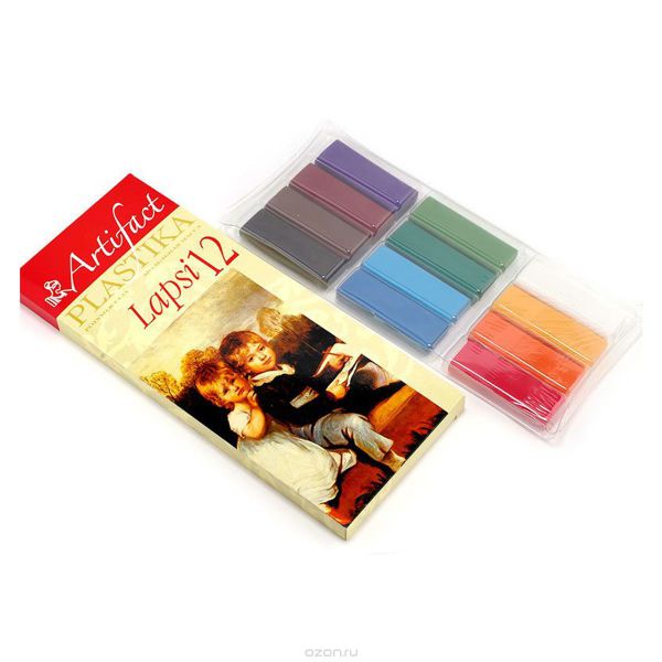 7107-08 Набор LAPSI 7 цветов пластилин отверждаемый