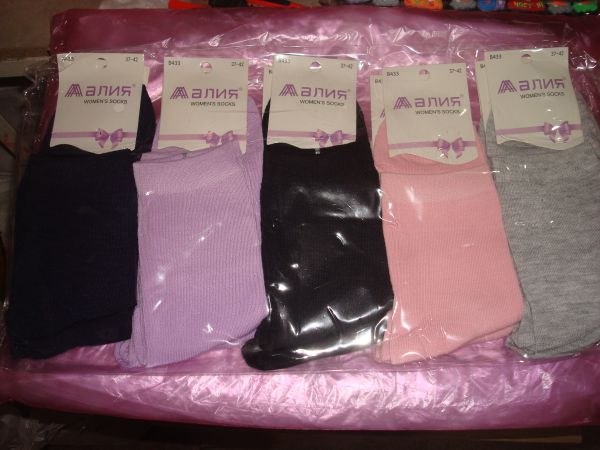 Носки женские/0055 цена за 10 пар