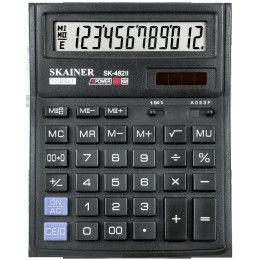 SK-482II КАЛЬКУЛЯТОР SKAINER ELECTRONIC CO, LTD ,12 РАЗ. 143*192*39.5