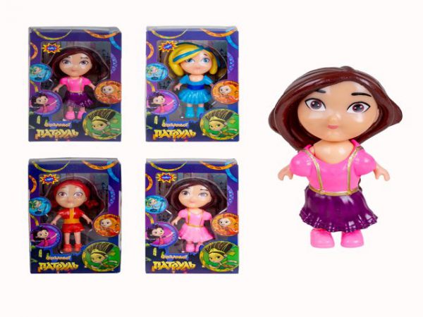 79101B Кукла-супергерой 15 см (свет) (4 вид. в асс.) в/к