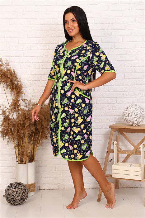 Халат 25325 (цвета в ассортименте) раз-48