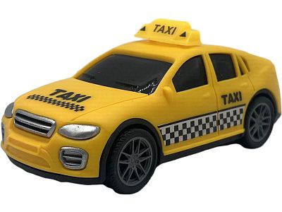 И-5502 Машинка инерционная  4,7х10х4см желтая