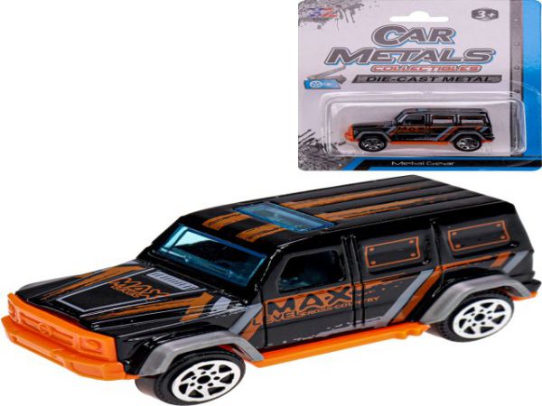 2103181 Машинка металл "Внедорожник" (1:64 6 видов микс, в блисере)