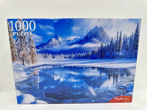 П1000-7631 ПАЗЛЫ 1000 элементов. ЗИМНЕЕ ОЗЕРО
