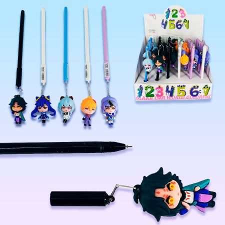 GP-133-2 Ручка гелевая, Кристалл-Канц «best luck», синий, 0,5мм,