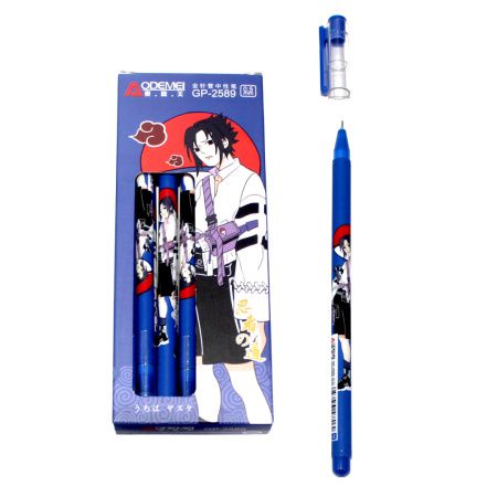 M12132 Ручка гелевая, Кристалл-Канц «NARUTO», синий, 0,5мм,, ассорти GP-2589