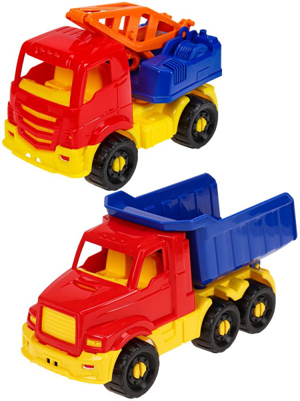 И-8615 Набор грузовиков №6 (Самосвал + Эвакуатор)