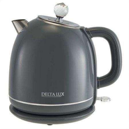 Чайник DELTA LUX DE-1018  ДВОЙНОЙ КОРПУС, 1,7 л, 2200Вт,белый