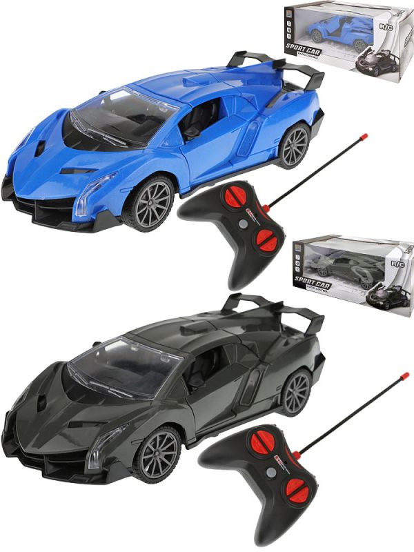 2161319 Машинка р/у  "Скорость 1" (24x10,5x6,5 см, цвет микс, свет, пульт, в коробке)