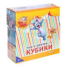 АКЦИЯ 3К09-9737 TOM & JERRY. КУБИКИ ПЛАСТИКОВЫЕ 9 шт. ТОМ И ДЖЕРРИ-5