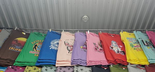 1 Футболка детская для девочек 9-12 лет (4 шт)