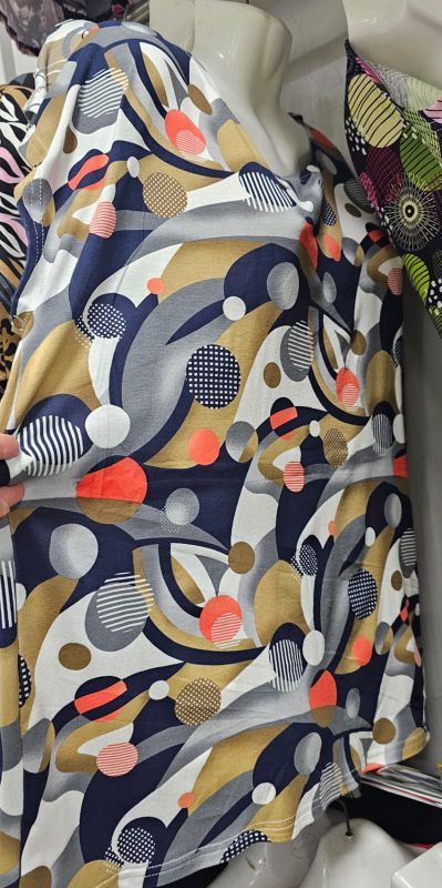 1 Туника женская Е-8  в ассортим (50-58) х/б