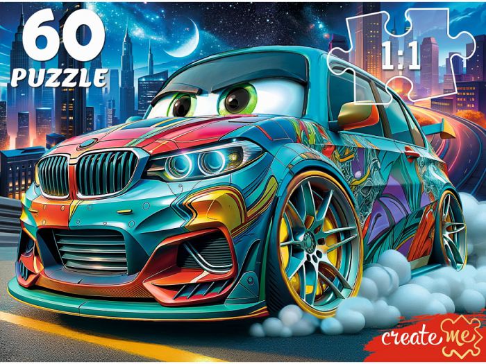 Ф60-2824 ПАЗЛЫ 60 элементов. МОЩНАЯ МАШИНКА