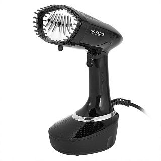 Отпариватель электрический DELTA LUX DE-3200P  черный,: 1500Вт, резервуар д/воды-400мл