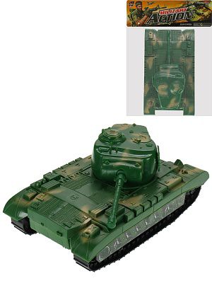 1610758 Танк "Бронебойный" (пластик, в пакете ) (19х11х8 см)