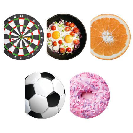 10361/5 Записная книжка Academy Style «Круг, Микс 1», 160х185, 40л, клетка