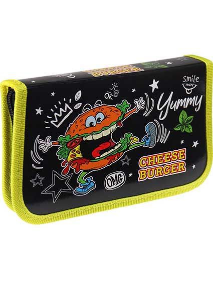 ПН-7688  Пенал 1-секц, большой ГИГАНТСКИЙ ЧИЗБУРГЕР