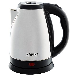 Чайник ЯРОМИР ЯР-1005 нерж. :  2000 Вт, 1,8 л (Россия)
