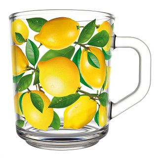 335-Д Кружка для чая 200мл. Лимоны