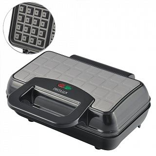 Вафельница "ВЕНСКАЯ" DELTA LUX DE-6400: 700Вт, 23,5*12.8 см, антипригар. покрытие